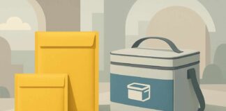 מעטפות בלדרות וצידנית ממותגת: פתרונות שיווקיים לעסקים